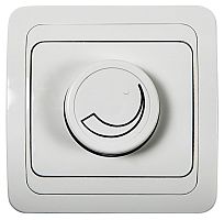 Светорегулятор с рамкой ASD Classico 600Вт IP20 белый картинка